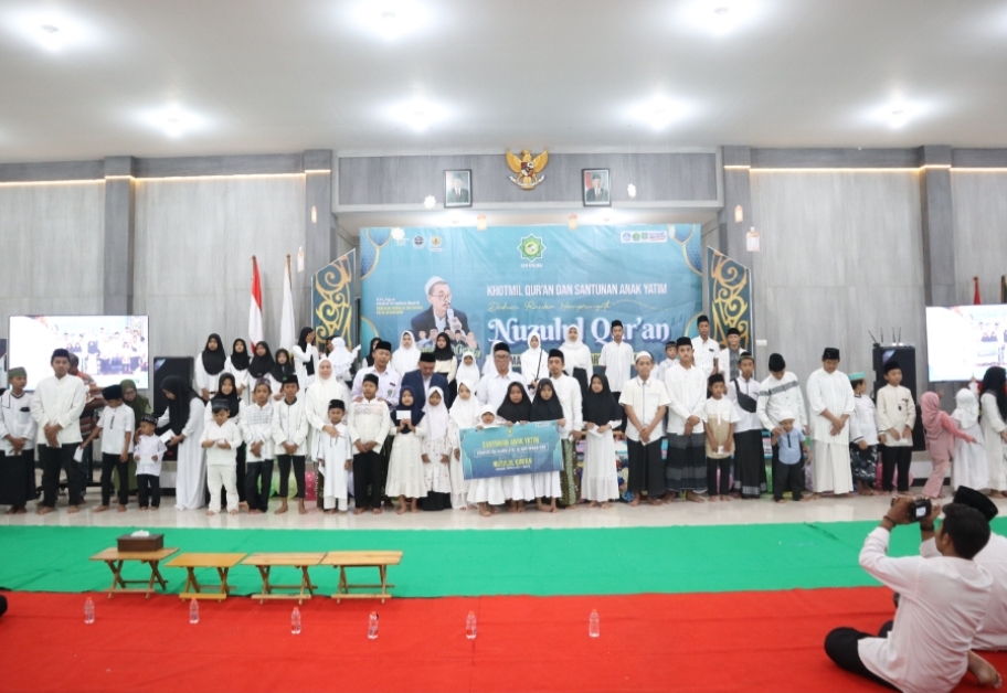 Nuzulul Quran 1445, UNUGIRI Bojonegoro Berbagi Kebahagiaan Bersama 99 Anak Yatim
